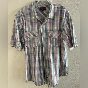 American Outdoorsman vintage short sleeve button down